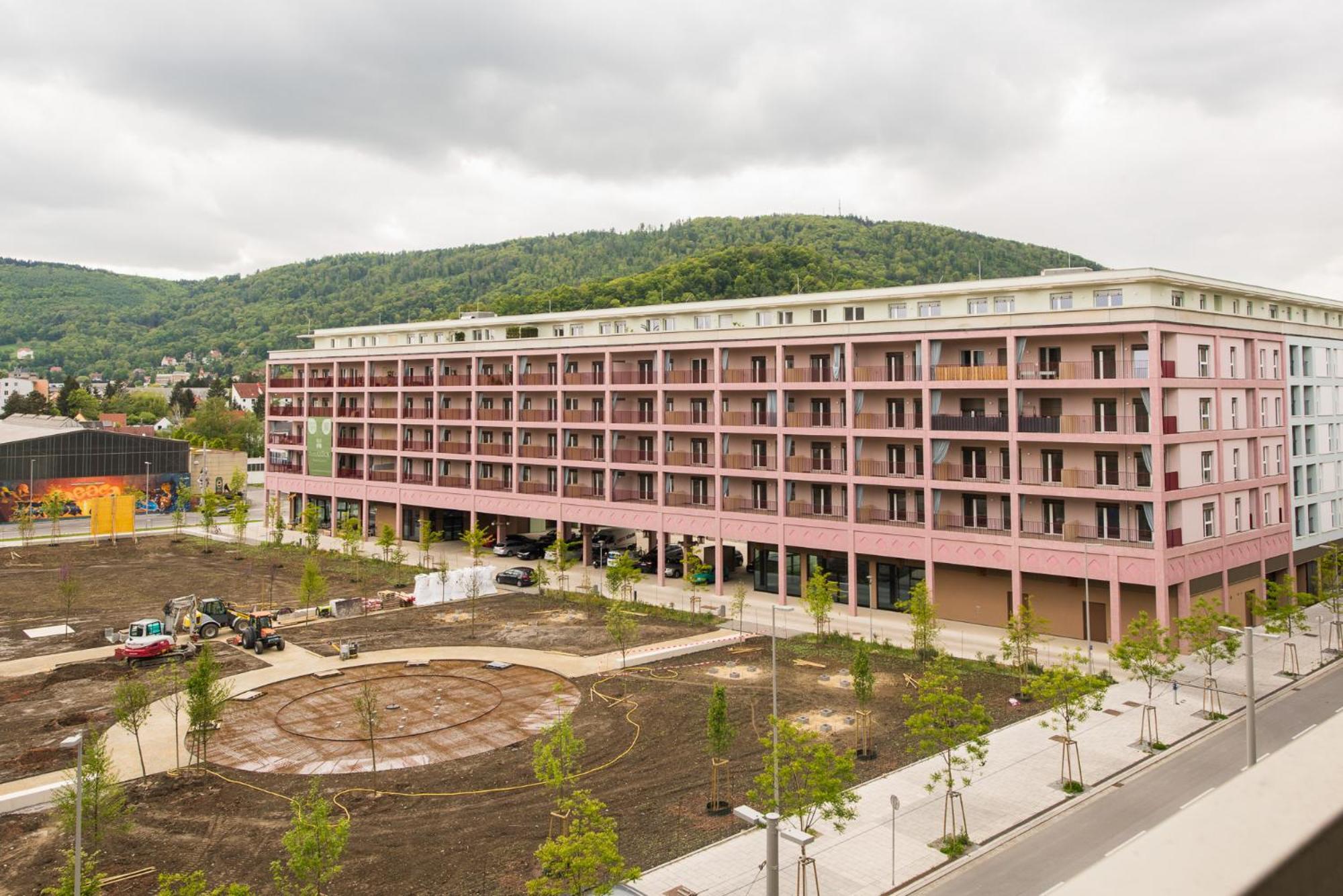 Muzeta Graz - Eco-Friendly Parkview Holiday Apartments In Graz'S Smart City מראה חיצוני תמונה